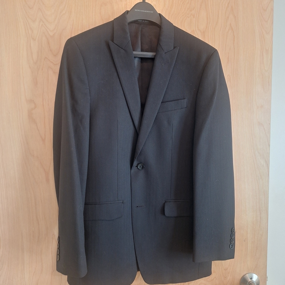 Calvin Klein Classic Black Suit Jacket With Dress Pants